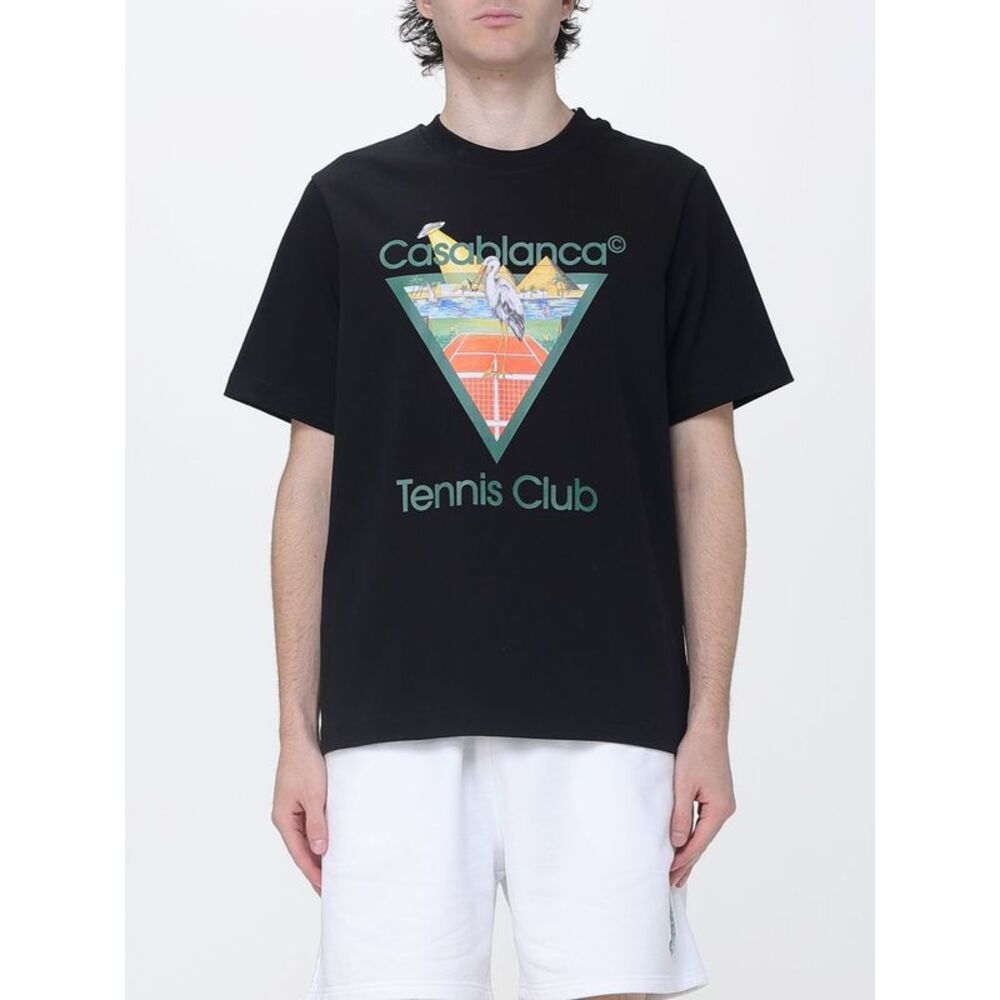 Casablanca T-Shirt Men Black 2